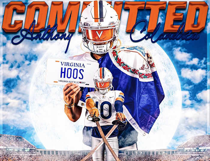 Anthony Colandrea, Virginia Cavaliers football